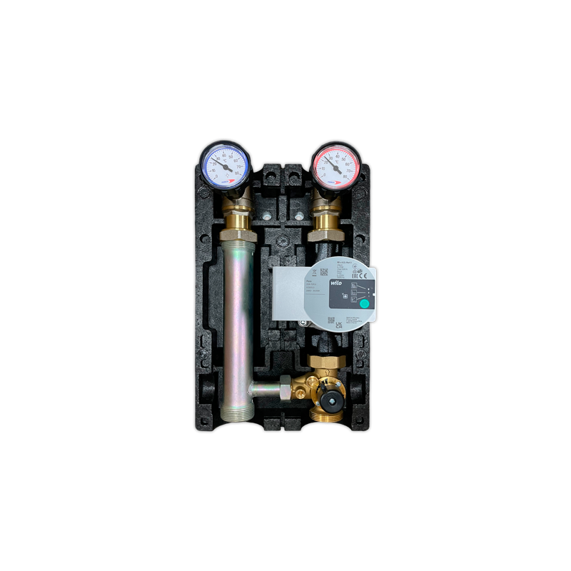 Grupo bombeo valvula 3v DN25 WILO 25/8SC | APLIUM