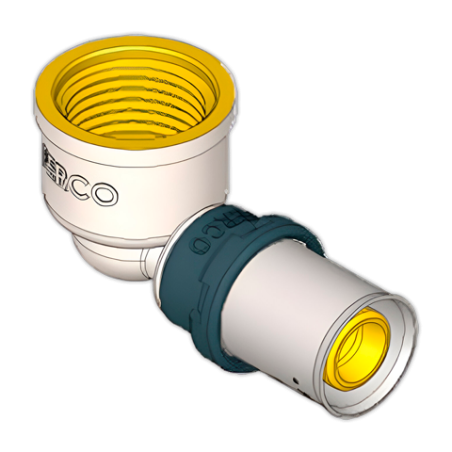 Codo hembra 25-1¨ Prensado RF/U