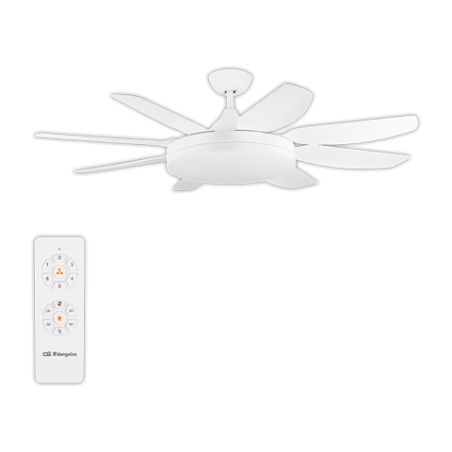 Ventilador techo ORBEGOZO CP133140 LED