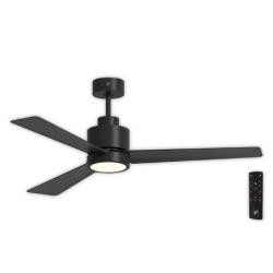 Ventilador techo S&P HTD 130 DC Negro