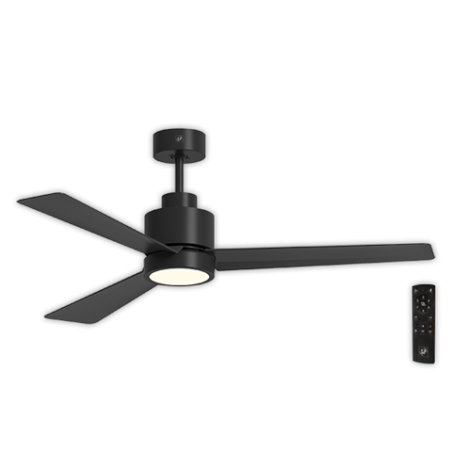Ventilador techo S&P HTD 130 DC Negro