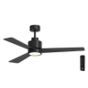 Ventilador techo S&P HTD 130 DC Negro