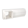 Rejilla doble WOLF DN125 Blanca