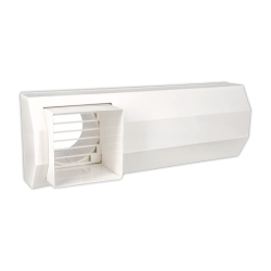 Rejilla doble WOLF DN160 Blanca