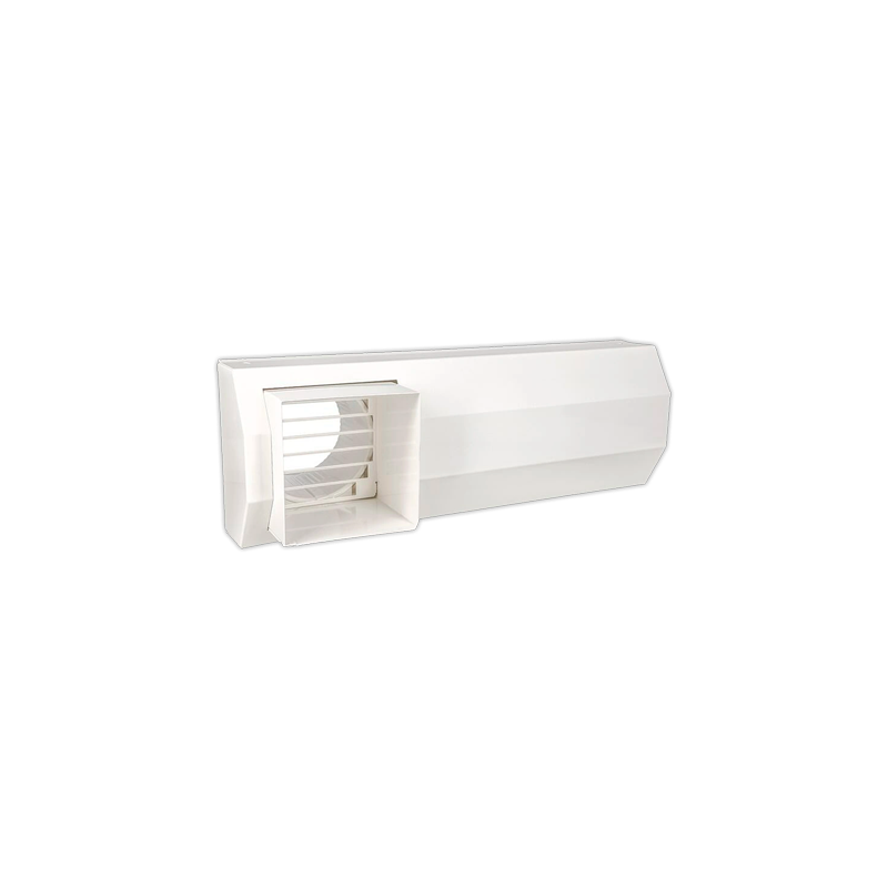 Rejilla doble WOLF DN160 Blanca
