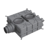 Distribuidor aire WOLF DN125-180