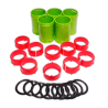 Kit 5 conectores rapidos WOLF DN75/63