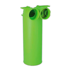 Pieza de conexion WOLF DN125 90° DN75