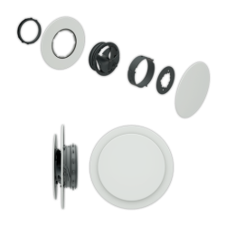 Tapa redonda para aire WOLF UNIAIR 125R