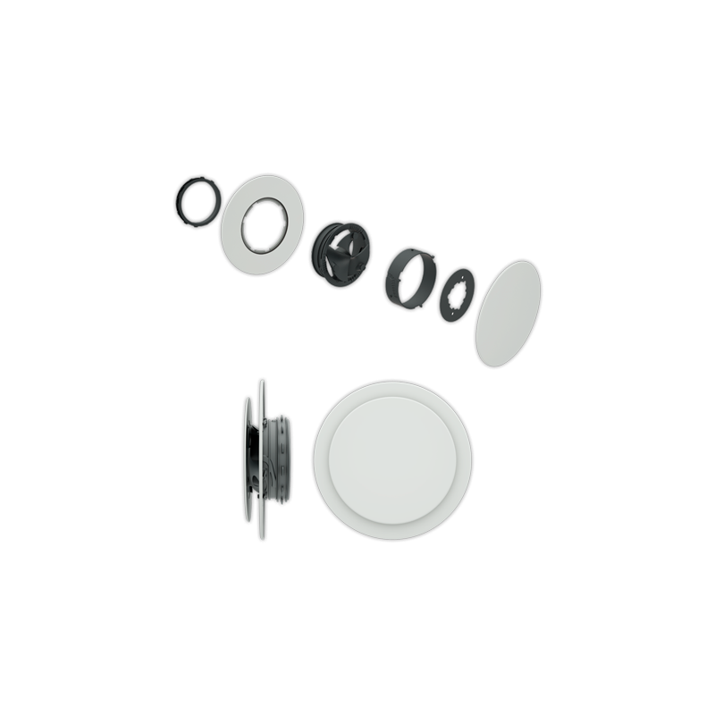 Tapa redonda para aire WOLF UNIAIR 125R