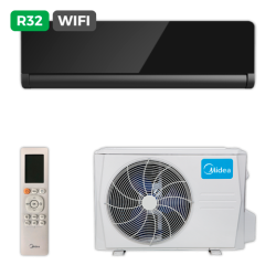 Aire MIDEA SPLIT PURE GLASS-26 Negro