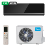 Aire MIDEA SPLIT PURE GLASS-26 Negro