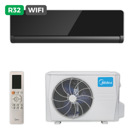Aire MIDEA SPLIT PURE GLASS-35 Negro