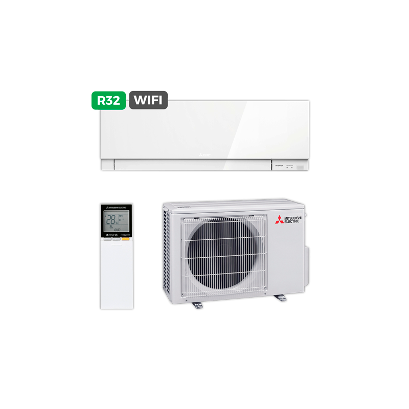 Aire MITSUBISHI SPLIT MSZ-EF25VGKW Blanc