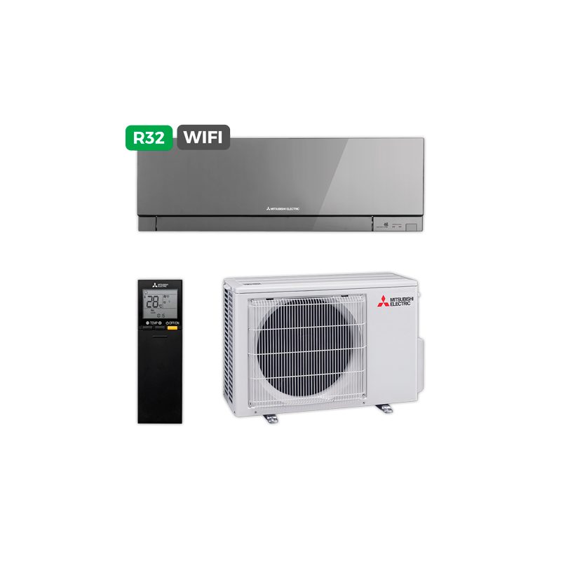 Aire MITSUBISHI SPLIT MSZ-EF25VGKS Plata