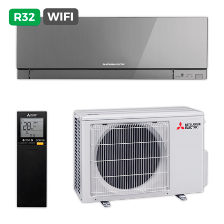 Aire MITSUBISHI SPLIT MSZ-EF25VGKS Plata