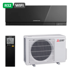 Aire MITSUBISHI SPLIT MSZ-EF25VGKB Negro