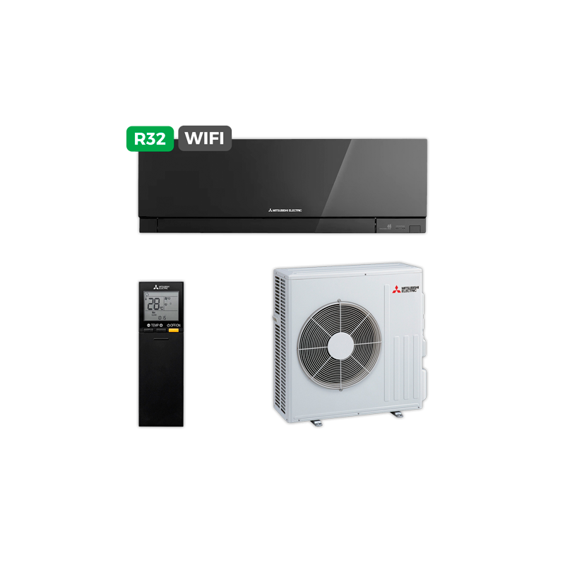 Aire MITSUBISHI SPLIT MSZ-EF50VGKB Negro
