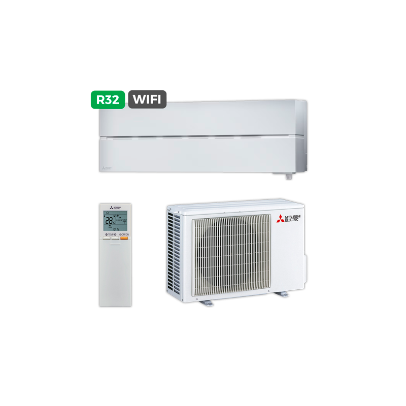 Aire MITSUBISHI SPLIT MSZ-LN25VGW Blanco