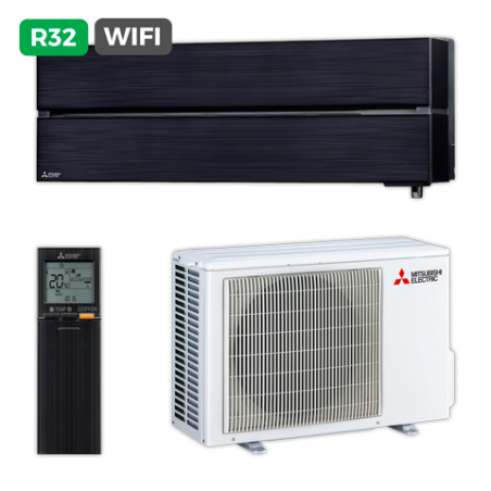 Aire MITSUBISHI SPLIT MSZ-LN25VGB Negro