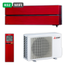 Aire MITSUBISHI SPLIT MSZ-LN35VGR Rojo