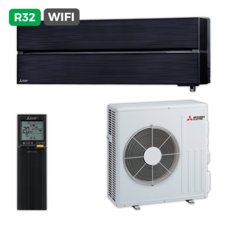Aire MITSUBISHI SPLIT MSZ-LN60VGB Negro