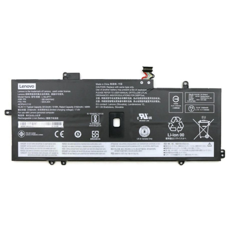 51Wh Lithium-ion battery for