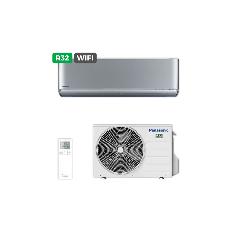 Aire PANASONIC SPLIT KIT-XZ25XKE Plata