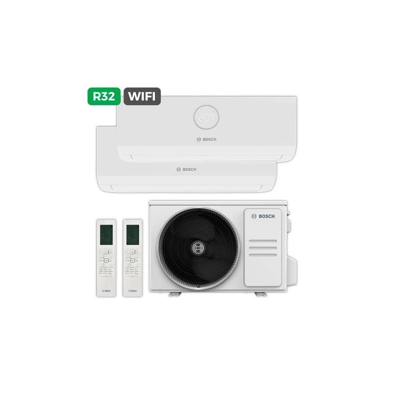 Aire BOSCH SPLITx2 CLIMATE 3000i 5KW