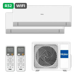 Aire HAIER SPLITx2 GEOS R+ 25+25 (2U40)