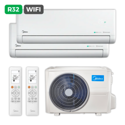 Aire MIDEA SPLITx2 SOLUNAR 35-35/M2O-18 | APLIUM