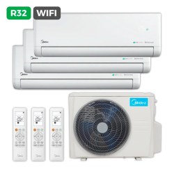 Aire MIDEA SPLITx3 SOLUNAR 25x2-35/M3O27