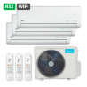 Aire MIDEA SPLITx3 SOLUNAR 25x2-35/M3O27