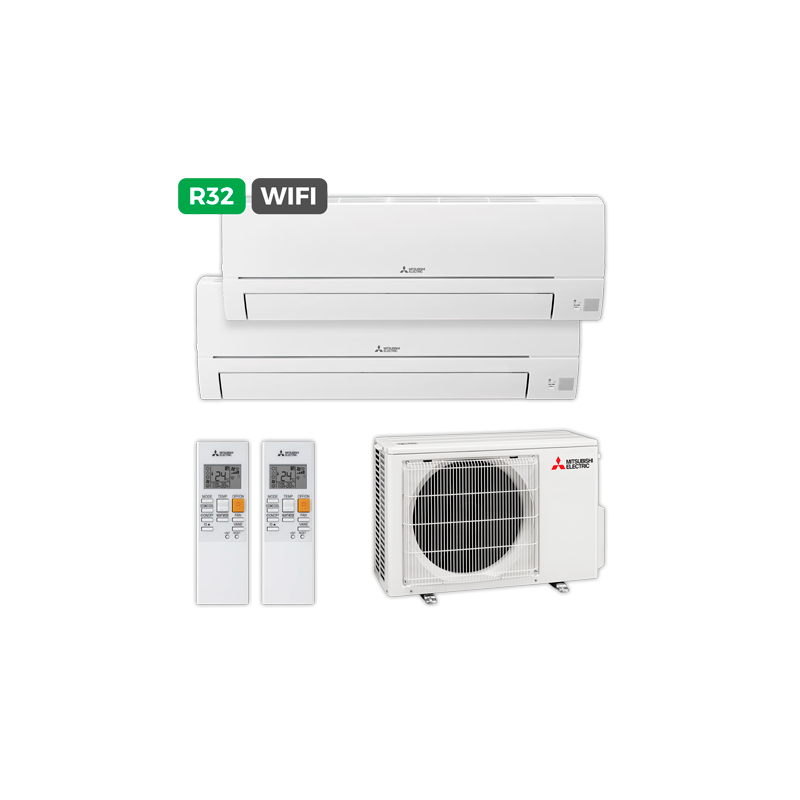 Aire MITSUBISHI SPLITx2 MXZ-HR2535E40VFK