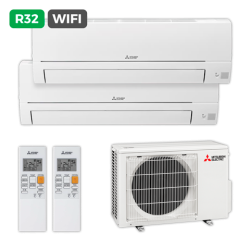 Aire MITSUBISHI SPLITx2 MXZ-HR2535E50VFK