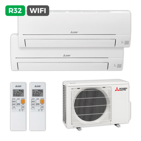 Aire MITSUBISHI SPLITx2 MXZ-HR2535E50VFK