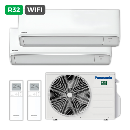 Aire PANASONIC SPLITx2 KIT-2RZ2535-ZBE