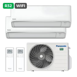 Aire PANASONIC SPLITx2 KIT-2RZ2535-ZKE