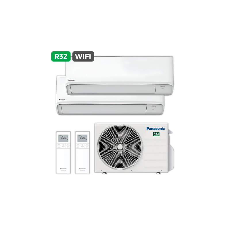 Aire PANASONIC SPLITx2 KIT-2RZ2535-ZKE