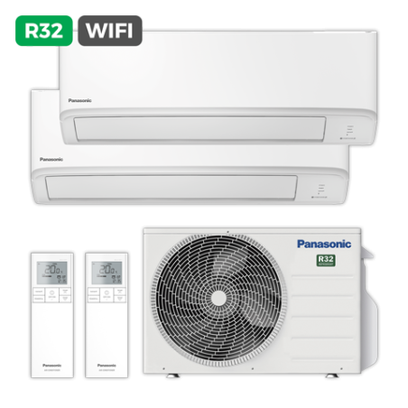 Aire PANASONIC SPLITx2 KIT-2TZ2035-ZBE