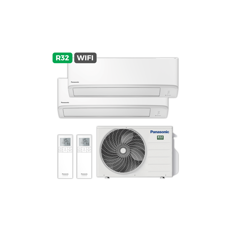 Aire PANASONIC SPLITx2 KIT-2TZ2535-ZKE