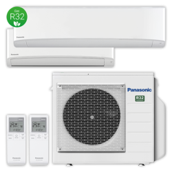 Aire PANASONIC SPLITx2 KIT-2TZ4260-TKEW