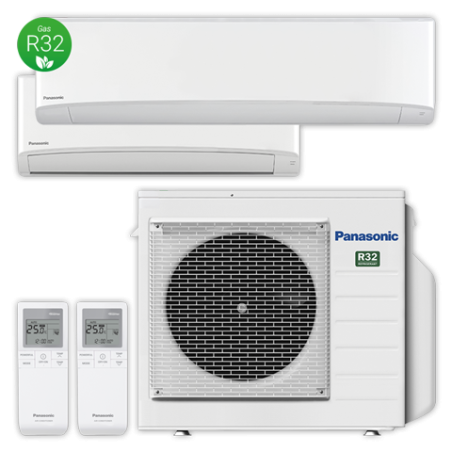 Aire PANASONIC SPLITx2 KIT-2TZ4260-TKEW
