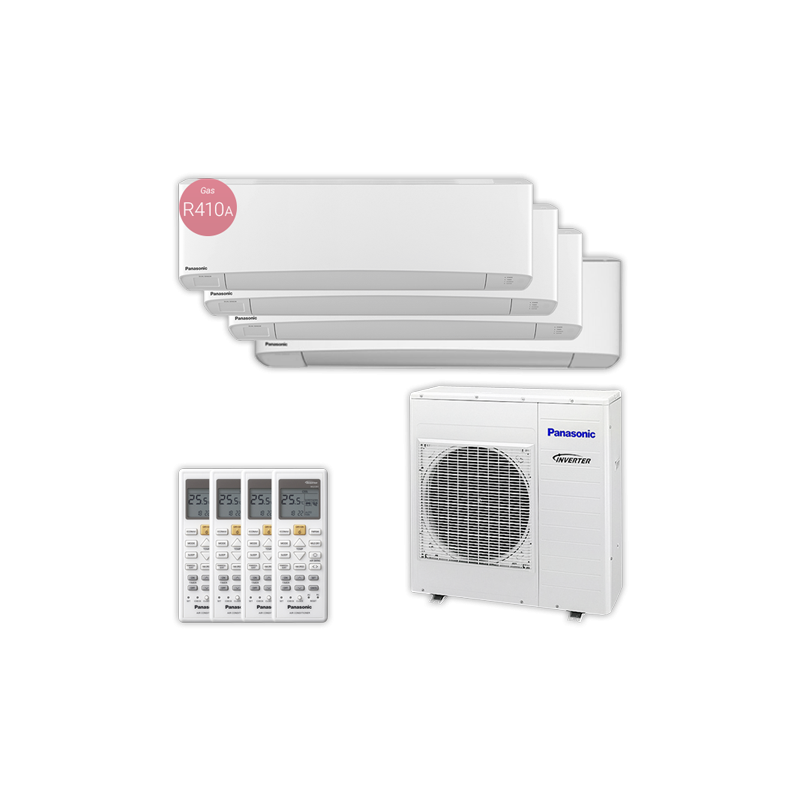 Aire PANASONIC SPLITx4 KIT-4E77718-SKEW