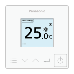 Mando pared PANASONIC CZ-RTC6W