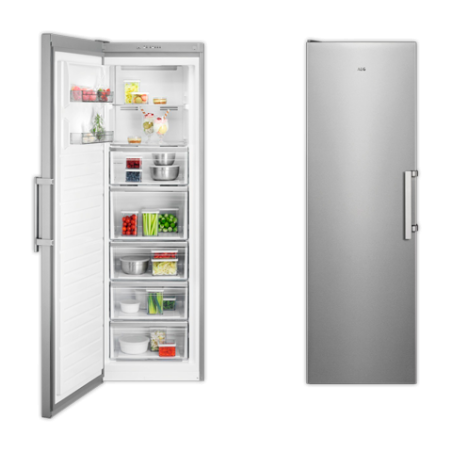 Congelador vert. AEG OAG7M281EX Inox