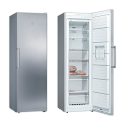Congelador vert. BALAY 3GFE553ME Inox