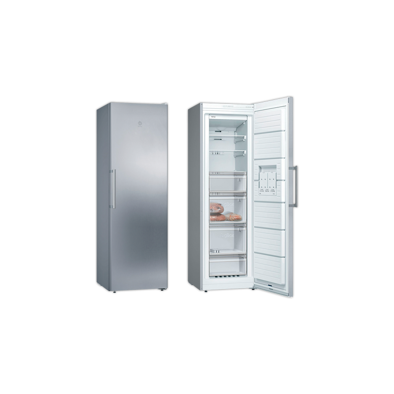 Congelador vert. BALAY 3GFE553ME Inox