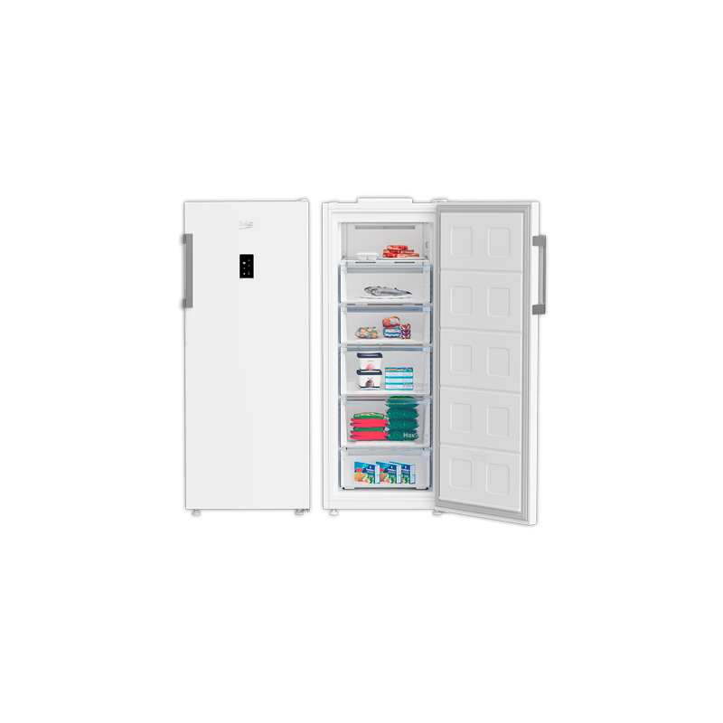Congelador vert. BEKO B3RFNE274W