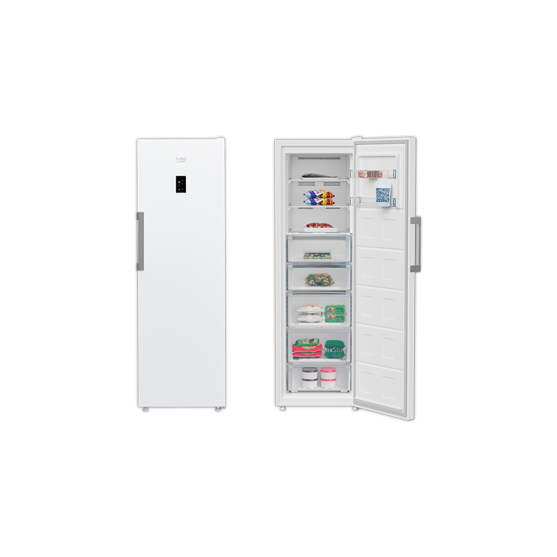 Congelador vert. BEKO B3RFNE314W